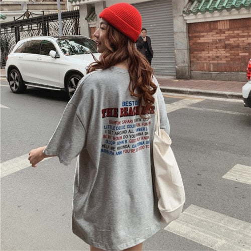 Oversized trendy t-shirt