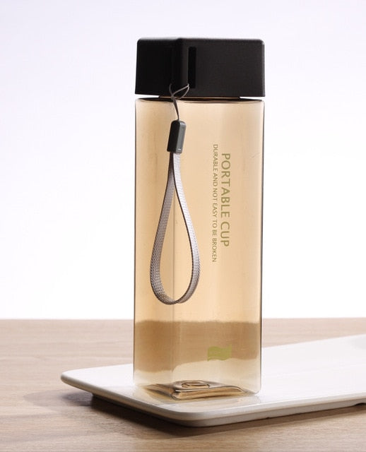 NEW 500 mL fashionable squared bottle