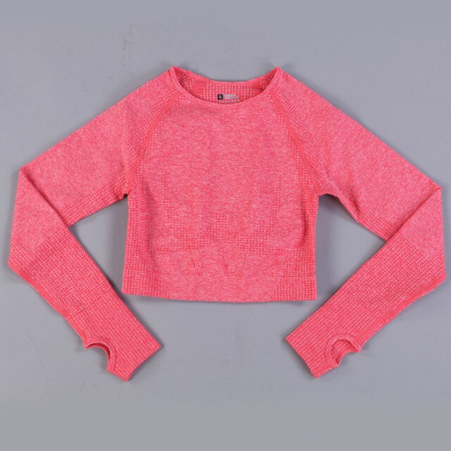 Long-sleeved sports top - many colors