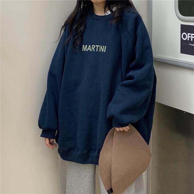 Oversized sweatshirt "MARTINI"