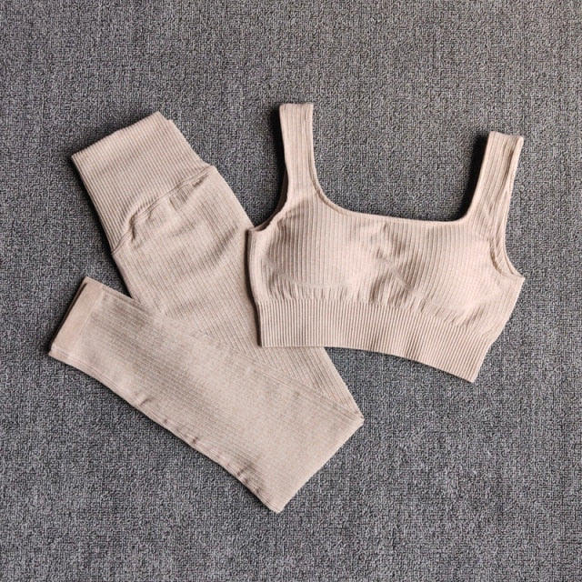 Basic sports bras, leggings and sets