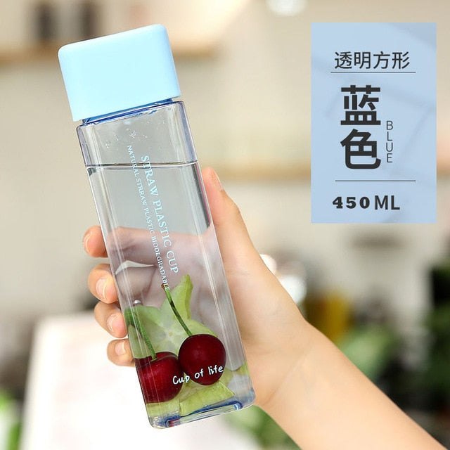 NEW 500 mL fashionable squared bottle