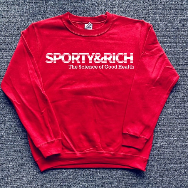 Sports sweatshirt "SPORTY&RICH"