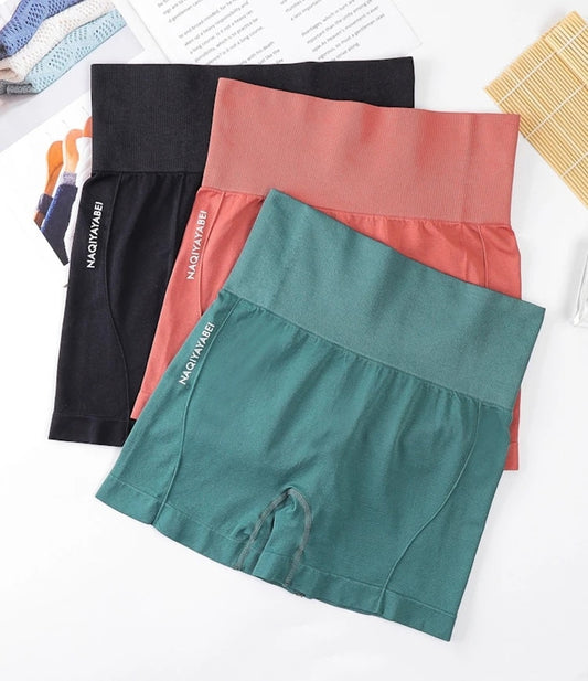 High waist shorts - 3 colors