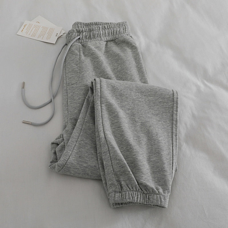 Grey comfy sweatpants