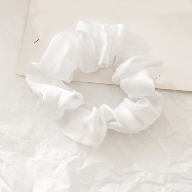 Fancy silk scrunchie