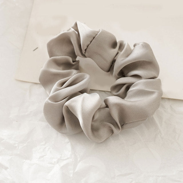 Fancy silk scrunchie