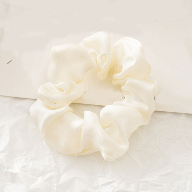 Fancy silk scrunchie