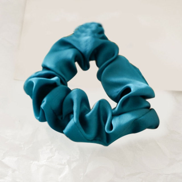 Fancy silk scrunchie