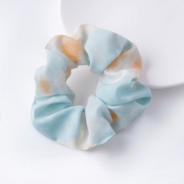 Fancy silk scrunchie