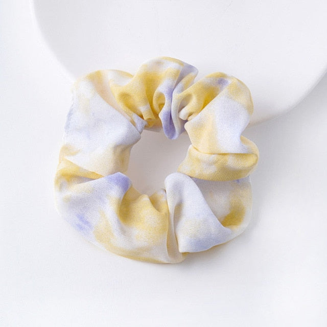 Fancy silk scrunchie