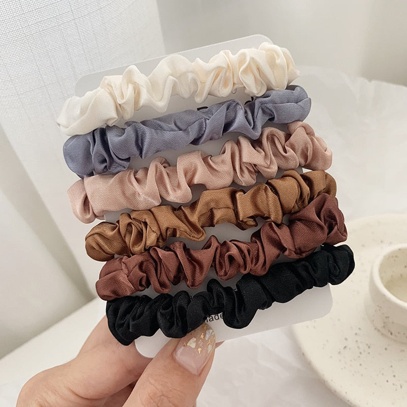 3/4/5/6 PACK - hair scrunchies