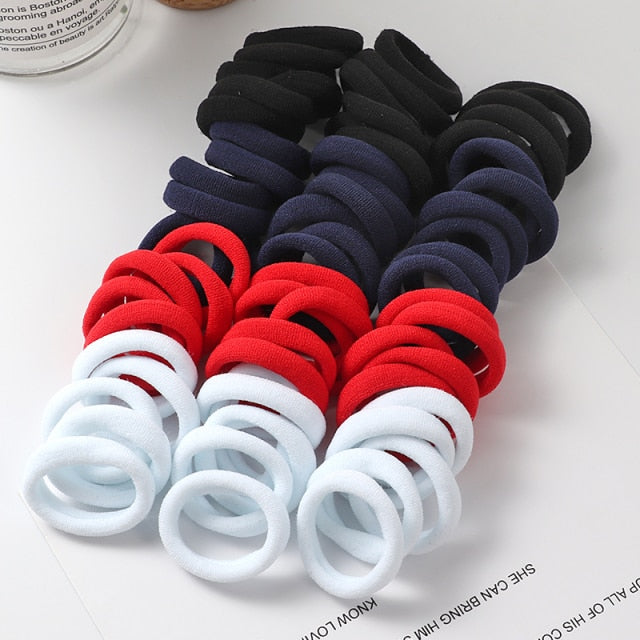 50/66 PACK - elastic hair bands