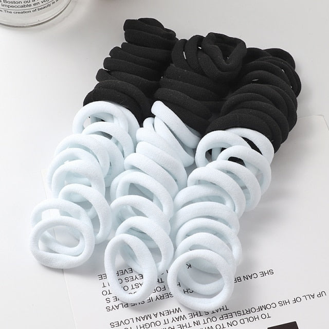 50/66 PACK - elastic hair bands