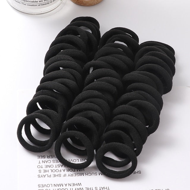 50/66 PACK - elastic hair bands