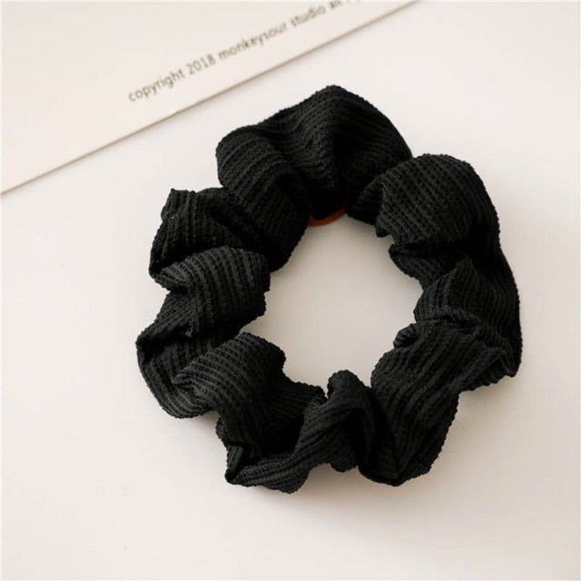 Fancy silk scrunchie