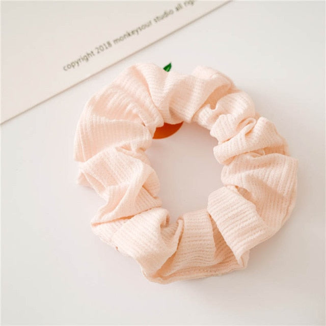 Fancy silk scrunchie