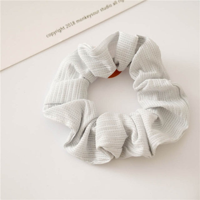 Fancy silk scrunchie