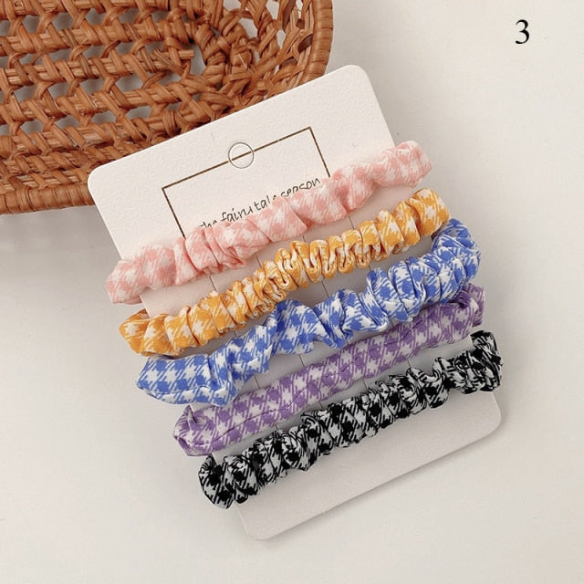 3/4/5/6 PACK - hair scrunchies