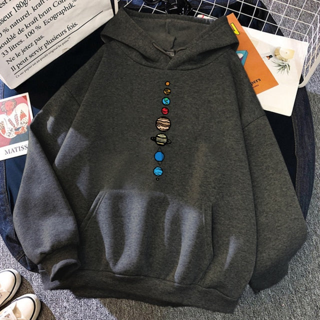 Nine planets hoodie