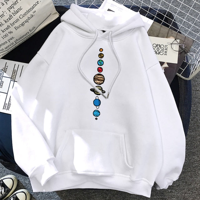 Nine planets hoodie