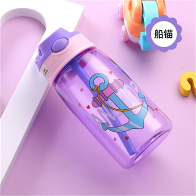 450ml cute water bottle