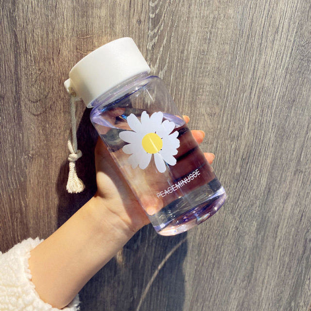 500ml cute daisy bottle