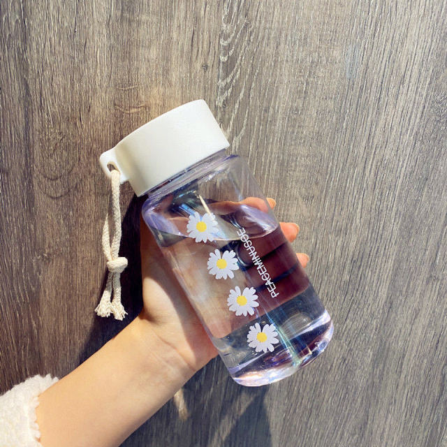 500ml cute daisy bottle