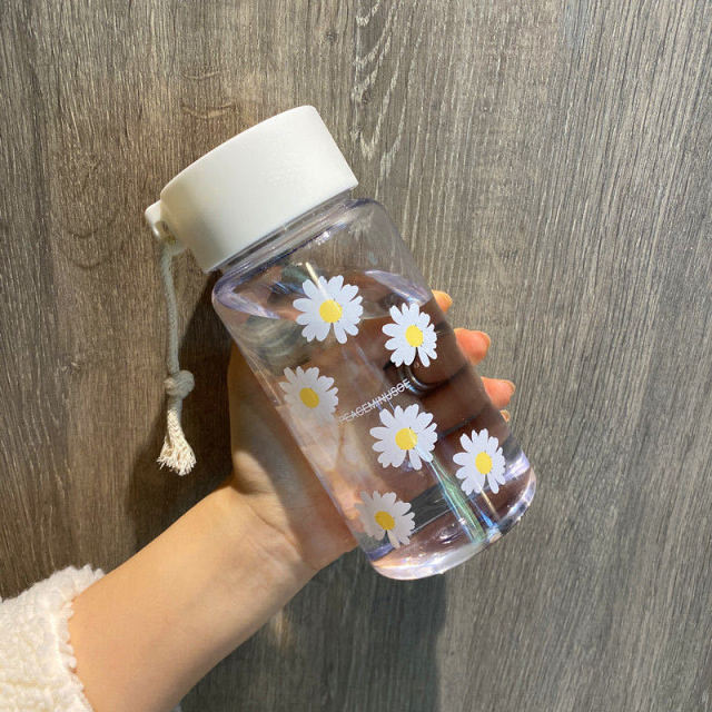 500ml cute daisy bottle