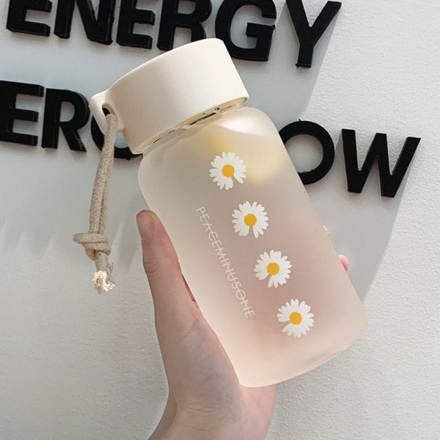 500ml cute daisy bottle