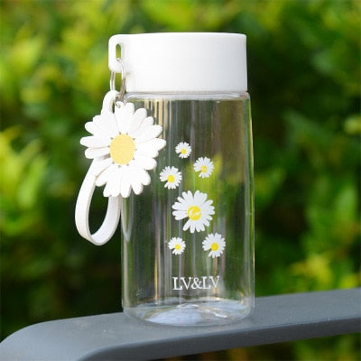 500ml cute daisy bottle