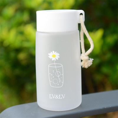 500ml cute daisy bottle