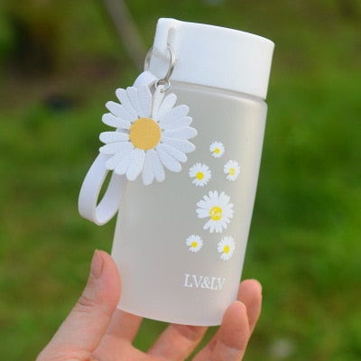 500ml cute daisy bottle