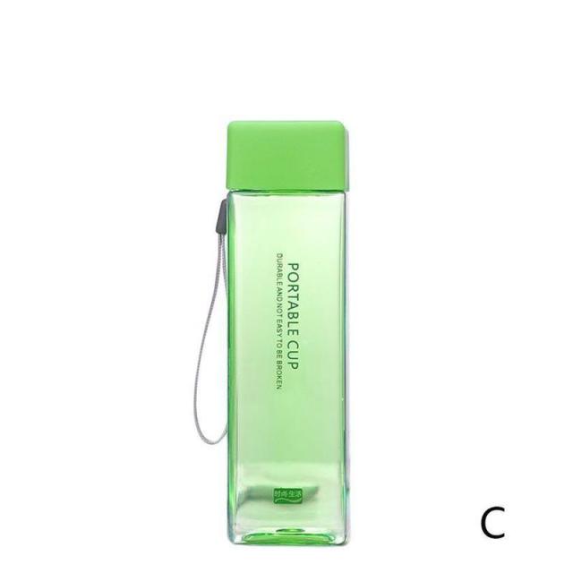 NEW 500 mL squared drinking bottle