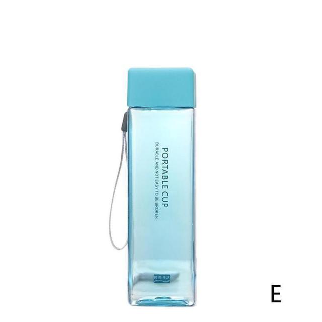 NEW 500 mL squared drinking bottle