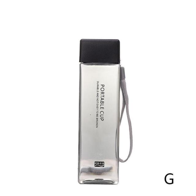 NEW 500 mL squared drinking bottle