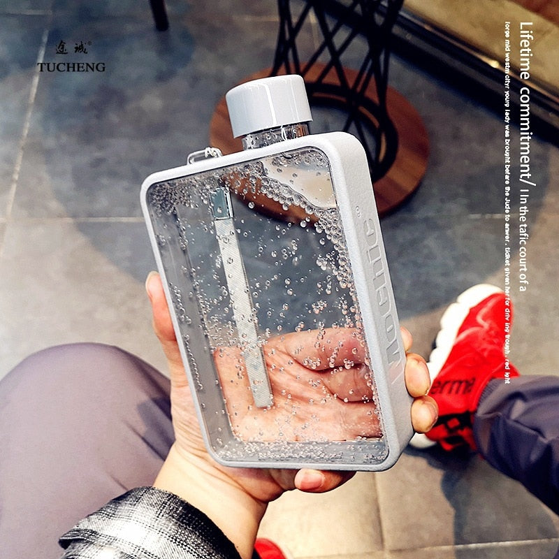 NEW A5 professional flat drinking bottle