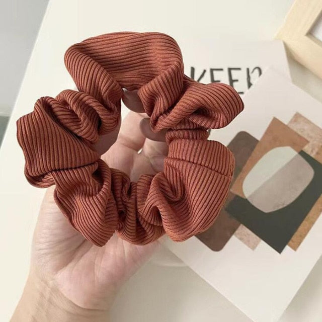 Fancy silk scrunchie