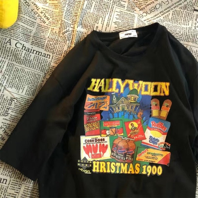 Vintage t-shirt with an image