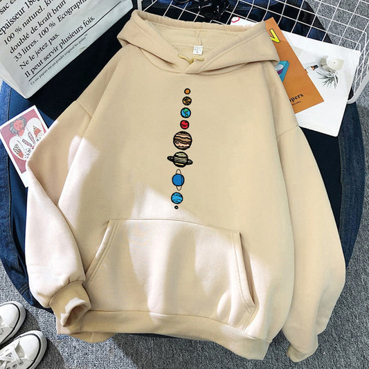 Nine planets hoodie