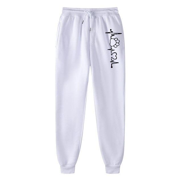 Comfy sweatpants with a graphic