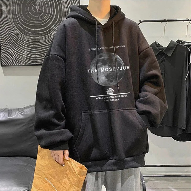 Oversized male hoodie