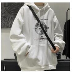 Oversized male hoodie