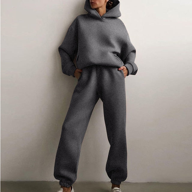 2 piece set - hoodie and sweatpants