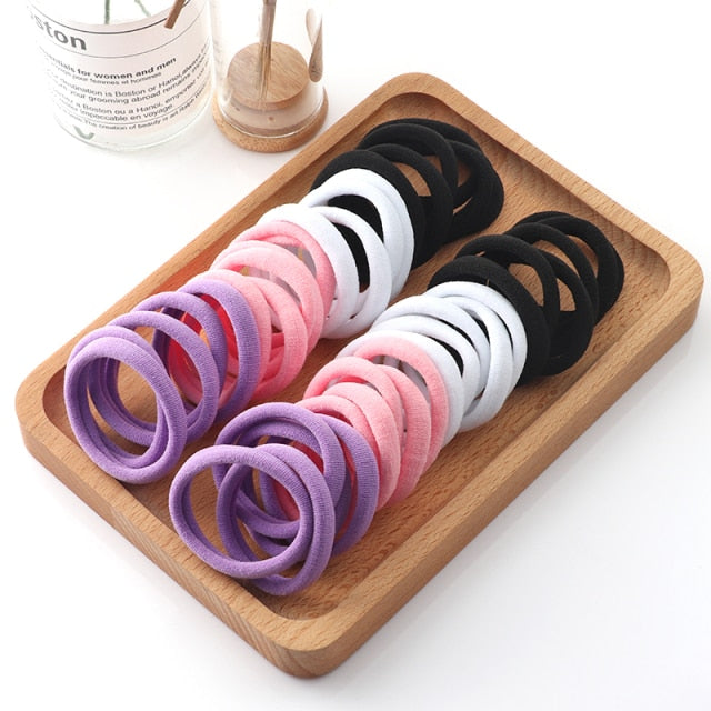 50/66 PACK - elastic hair bands