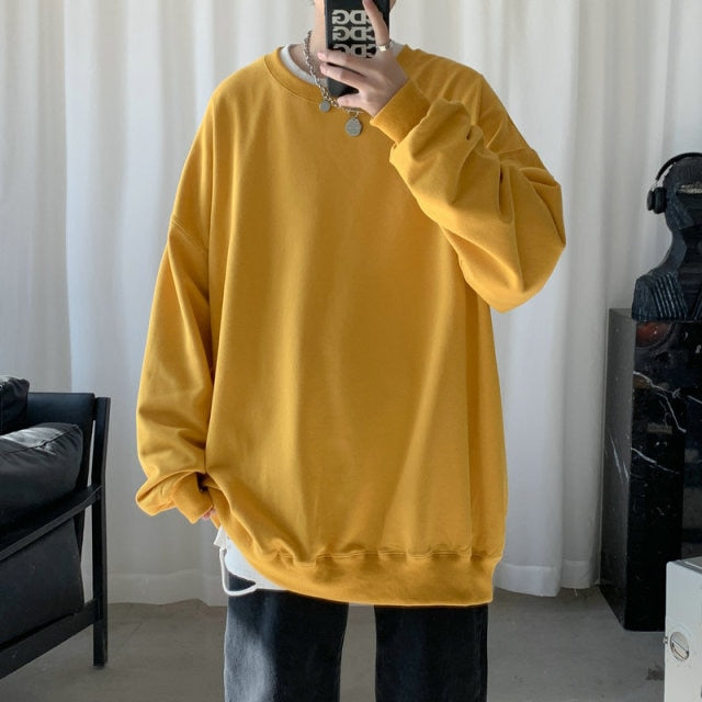 Oversized male sweatshirt