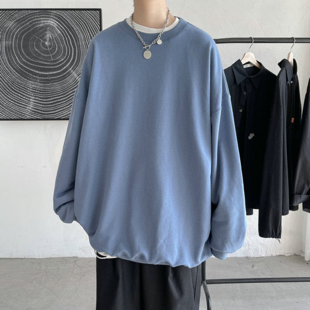 Oversized male sweatshirt