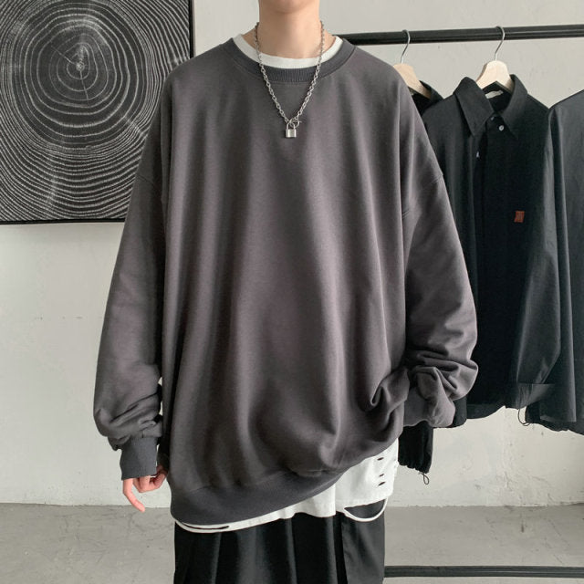 Oversized male sweatshirt