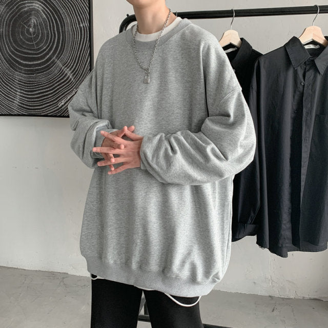 Oversized male sweatshirt