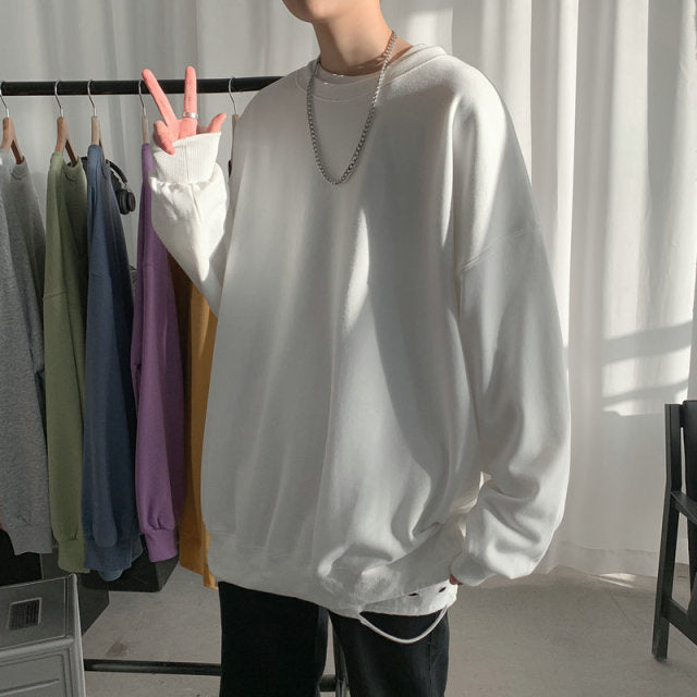 Oversized male sweatshirt